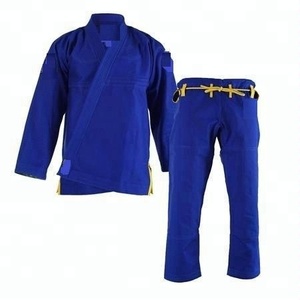 2023ชุดศิลปะการต่อสู้ทำจากผ้าฝ้ายคุณภาพสูงสำหรับทุกเพศ BJJ GI & Jiu Jitsu GIS ชุดศิลปะการต่อสู้ทำจากผ้าฝ้ายสีขาวน้ำเงินดำชมพูเทา - Product Image 3