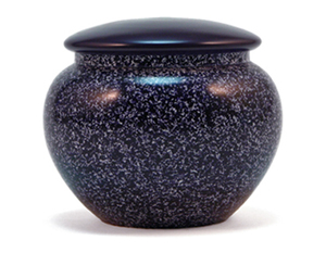 Urna de cremación para cenizas y funerarias, Color púrpura, aleación pulida, calidad prémium - Product Image 1