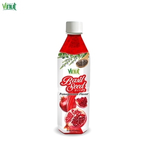 Botella Natural Saludable de 500ml, Bebida de Semilla de Albahaca con Sabor a Plátano, Fruta DE LA Pasión, Bebida de Jugo de Semilla de Albahaca - Product Image 5