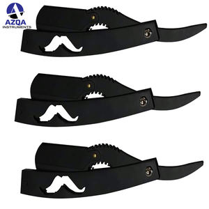 มีดโกนสำหรับร้านตัดผมแบบเปียกมีแหวนสองชั้นมีดโกนแบบมืออาชีพมีหลายสีให้เลือก - Product Image 5