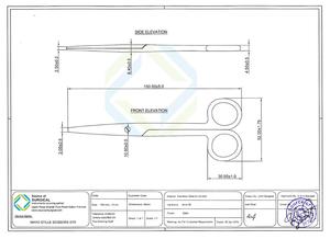 กรรไกรเมโย กรรไกรผ่าตัดสำหรับห้องผ่าตัด - Product Image 4