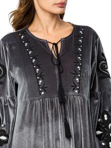 Génial abaya robes musulmanes dubaï abaya kimono caftan jalbab de pointe ajm - Product Image 5