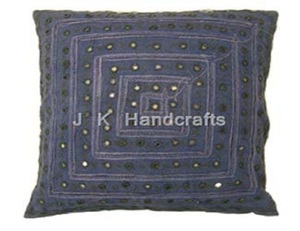 <b>Cushion</b> Covers (Embroidery Mirror Work) - Product Image 1