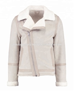 Venta caliente invierno Retro chaquetas de gamuza para hombres transpirable de talla grande cálido gamuza y piel de oveja con cierre de cremallera - Product Image 2