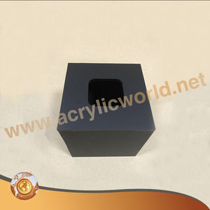 Cubierta de caja de pañuelos acrílica elegante, soporte de caja de servilletas, cajón acrílico de hotel, nuevo diseño - Product Image 3