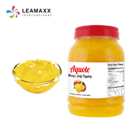 2026 Taiwan Leamaxx Gelatina de Mango Amarillo con Nata en Tapa, Botella de 3.8kg, Venta Caliente, Bebida para Smoothies y Bubble Tea, Venta al por Mayor, 18 Meses