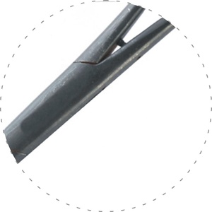 Pince à pêche à la mouche 5 pouces sculptée avec goupille, finition noire, en acier inoxydable, outils de pêche à la mouche - Product Image 4
