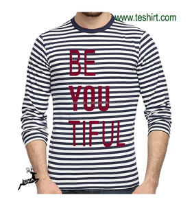 OEM Design Fashion American T-shirt à manches longues Vente en gros Fournisseur indien - Product Image 5