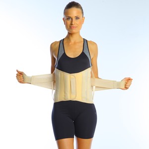 Support dorsal lombo-sacré de 32 cm de hauteur avec ceinture supplémentaire Produit d'approvisionnement en soins de santé - Product Image 3