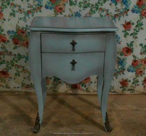 Meubles De maison-Acajou Noir tables de Chevet De Meubles De Chambre à coucher De Style Français - Product Image 5