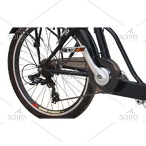 Triciclo de frutas con pedal de 6 velocidades con 4 cestas Tipo de rickshaw de cuerpo abierto para un uso eficiente de la carga - Product Image 6