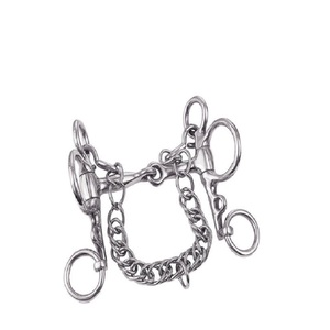 WEAVER PIEL Miniatura Pelham Horse Bit SNAFFLE MOUTH de Riaz Jamal Intel Hecho de Acero Inoxidable Duradero - Product Image 1