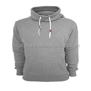 custom oem High Neck Mens Sweatshirt <b>Hoodies</b> for men - Product Image 5
