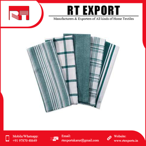 Offre Spéciale meilleure qualité impression personnalisée torchon de cuisine logo privé personnalisé fournisseur indien - Product Image 2