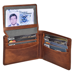 Leo Torresi Latest Design Buff Katta Galaxy Genuine Leather <b>Trifold</b> <b>Wallet</b> for Men - Product Image 4