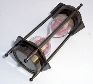 Sablier décoratif moderne en laiton, minuterie de sable en laiton Antique, boussole Marine, minuterie une heure ou commande en vrac - Product Image 6