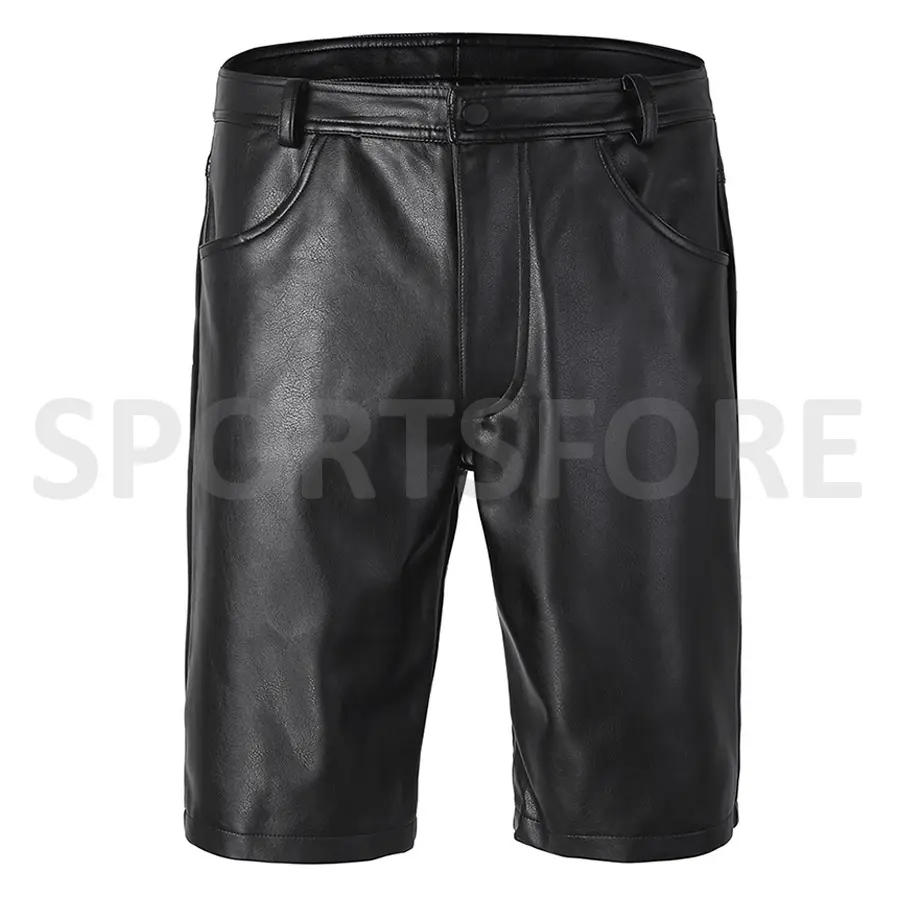 Shorts Faux Leather Wholesale For Men Boxers & Briefs With Pockets