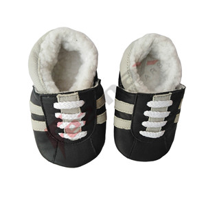En gros en cuir véritable chaussures de bébé en cuir souple mignon 2021 - Product Image 2