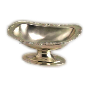 Bandejas para servir platos dorados, platos, Platos y platos para bodas, venta al por mayor, Plato decorativo en relieve, mesa de boda para servir - Product Image 6