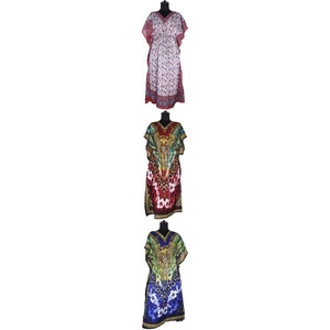 ชุดเดรสมุสลิมแขนกุด Kaftan ยาว - Product Image 2