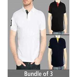 Polo de golf pour hommes 100 coton Polo vierge brodé de haute qualité Camisas Polyester hommes quantité col roulé personnalisé OEM Anti - Product Image 4