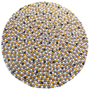 Népal Eco-Friendly Laine Feutre Boule Tapis Doux Designer Tapis Adolescents Prier Bureau Salle À Manger Cuisine Utilisation Chambre Salon - Product Image 2