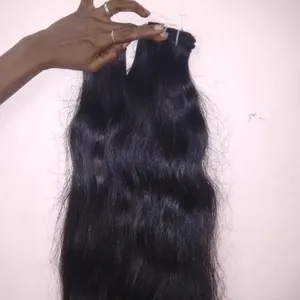 Stessa direzione dei capelli un donatore raw estensione dei capelli umani del virgin naturale dei capelli da india