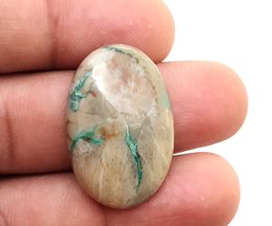 หินจัสเปอร์เจียระไนแบบธรรมชาติขัดมันเป็นรูปวงรีเกรด AAA 19x29-21x34สร้างเอฟเฟคท์พลอยรูปดาว - Product Image 4