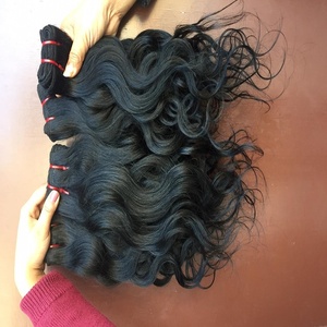 Extensiones de cabello humano natural ondulado brasileño alineado con cutícula de un solo donante Remy indio virgen 100% - Product Image 5