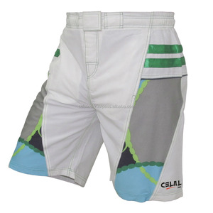 UFC-pantalones cortos de lucha MMA con Logo personalizado, venta al por mayor, fabricante de entrenamiento, Kick Boxing, impresión por sublimación - Product Image 1