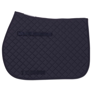 Premium Blue Quilted Satin Horse English Saddle Pad Algodón suave y relleno de espuma Cómodo Polycotton Proveedores India - Product Image 3