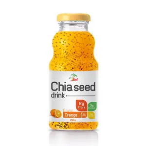 250ml Orange flavour Chia seed Drink orange fruit juice