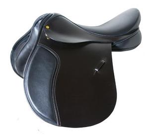 Selle d'équitation d'obstacles et de dressage à contact étroit avec siège équilibré – Selle polyvalente pour l'équitation et l'entraînement - Product Image 3