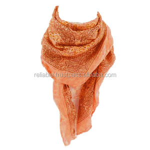 European Style Summer <b>Scarf</b> <b>for</b> Adults and Girls 100% Cotton Lightweight Latest Design - Product Image 5