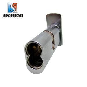 Pomo cuadrado plano, barra giratoria ovalada, cilindro para cerradura de puerta de núcleo IC - Product Image 2