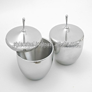 High Quality Indian Style Double Wall <b>Snack</b> <b>Bowl</b> Stainless Steel Double Wall Casserole for Mixing Metal <b>Bowl</b> - Product Image 1