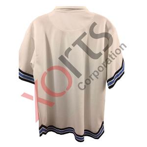Camiseta de Béisbol Personalizada por Sublimación para Hombre, Diseño OEM, Personalizable, Lisa, con Botones, Transpirable, Ligera, Tejido Personalizado - Product Image 3