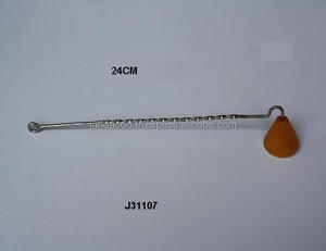 Accessoires de bougie essentiels Mèche éteignoir miroir en laiton poli avec tasse en résine Technique de coulée en métal Artisanat en métal - Product Image 3