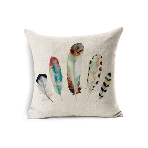 New Arrival Top Quality Embroidered Customized Print Pure Cotton Cushion <b>Cover</b> with Personalized Logo - Product Image 1