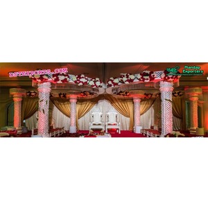 งานแต่งงานแบบฮินดู หอประดิษฐ์รูปทรงผีเสื้อ ผู้ผลิตหอประดิษฐ์รูปทรงผีเสื้อสำหรับงานแต่งงานแบบอินเดีย หอประดิษฐ์งานแต่งงานดีไซน์ล่าสุด ของตกแต่งงานแต่งงานแบบอินเดีย สหรัฐอเมริกา - Product Image 1