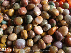 Pierre dégringolée de gravier minéral d'agate en vrac naturelle polie à haute brillance pour les galets et les cailloux de décoration - Product Image 5