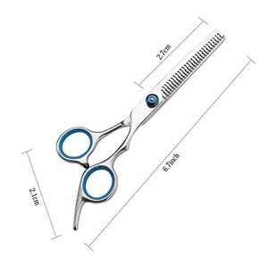 Ensemble de ciseaux amincissants japonais professionnels en acier inoxydable Instruments de coiffure pour coiffeur - Product Image 4