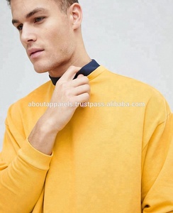 Sweat-shirt à col rond en coton personnalisé, best-seller, impression intégrale, respirant, avec impression de logo OEM de haute qualité - Product Image 2