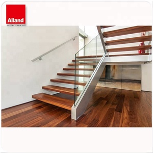 Australie standard design moderne escalier intérieur en acier inoxydable garde-corps en <span class=keywords><strong>verre</strong></span> - Product Image 6
