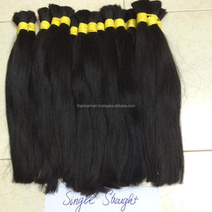 ผมมนุษย์ชาวบราซิลราคาโรงงานตรงไม่หลุดร่วงไม่พันกัน - Product Image 5