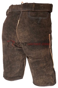 Unisex Lederhose Bavarian Garments Trachten <b>Long</b> Pant Oktoberfest Club <b>Shorts</b> Plus Size Feature Printed Trachten Bavarian Style - Product Image 2