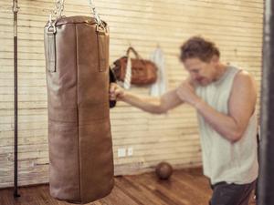 Professional Wholesale Oem Custom logo Genuine Leather <b>Boxing</b> Kicking Heavy Punching <b>Bag</b> - Product Image 4