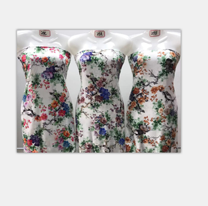 أزياء مخصصة تصميم الاستوائية طباعة على نحو سلس قماش فيسكوز - Product Image 6