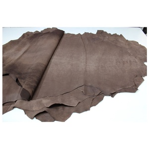 Marrón Vintage Stone Wash Look Cuero suave Piel de cordero Napa Cuero suave La mejor calidad Venta al por mayor Oveja Oculta - Product Image 1