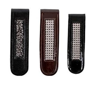 Bling Decorative Leather Clips for Ladies Breathable Equestrian-Inspired <b>Boots</b> Accessory - Product Image 4